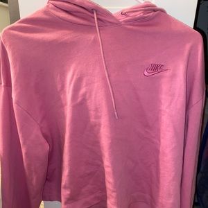 Pink Nike sweatshirt